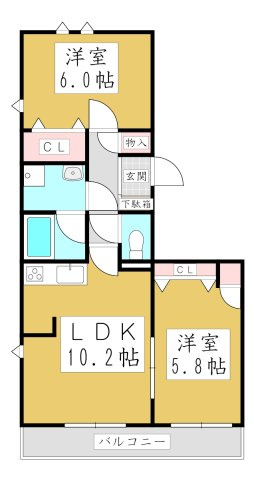 【間取り】 | レグルス　イソラ