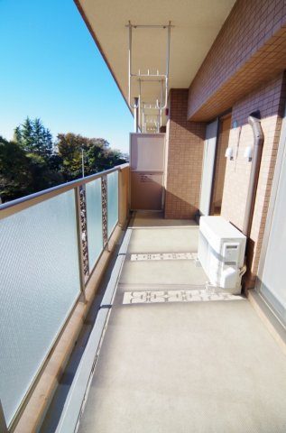 ビラ桜のバルコニー