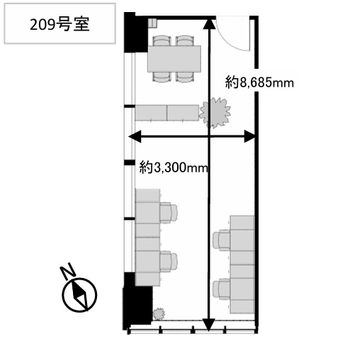 ＢＵＲＥＸ京橋（ビュレックス京橋）の間取り