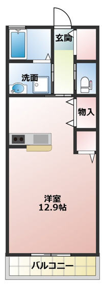 【間取り】 | ウエスト魚住