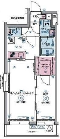 【間取り】 | リヴシティ恵比寿