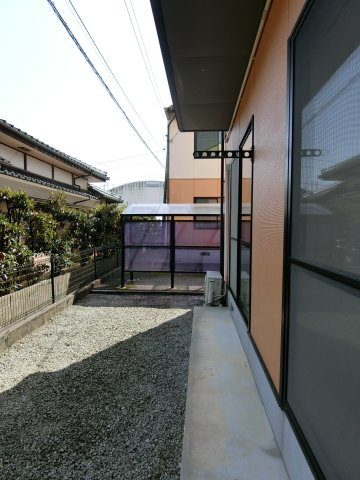 ムーンライトだいせん　B棟の庭