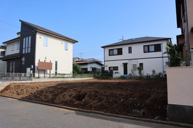 八千代市大和田新田　売地　約６１坪の整形地　更地　建築条件なしの外観