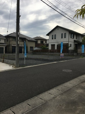 【外観】 | 大津市雄琴北2丁目9　売土地 | 外観　北東側