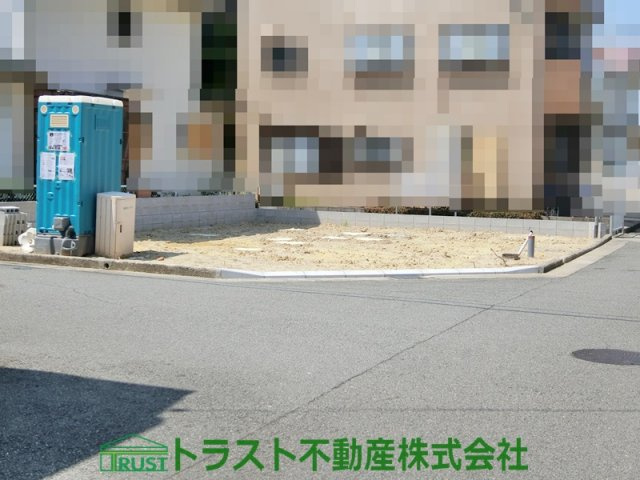 明石市第16魚住町西岡　新築戸建の前面道路含む現地写真