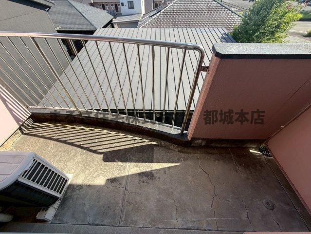 ステーションコーポのバルコニー