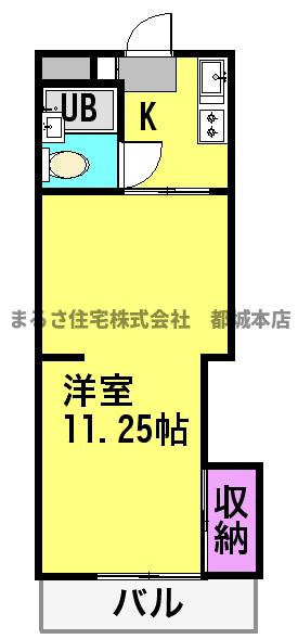 ステーションコーポの間取り