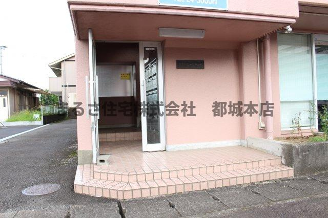 ステーションコーポのエントランス