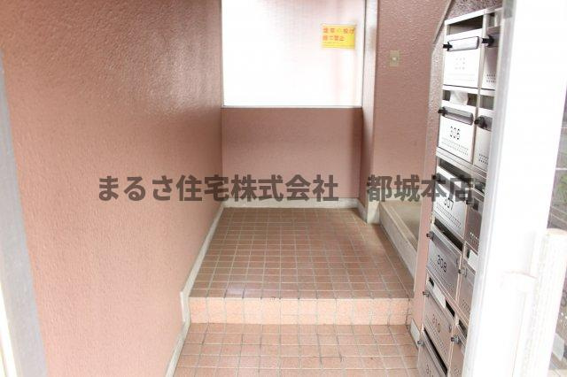 ステーションコーポのエントランス