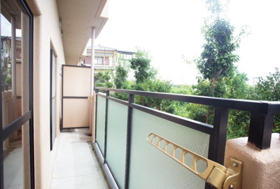 【バルコニー】 | 有瀬グランドハイツ | 陽当たり良好なバルコニーです