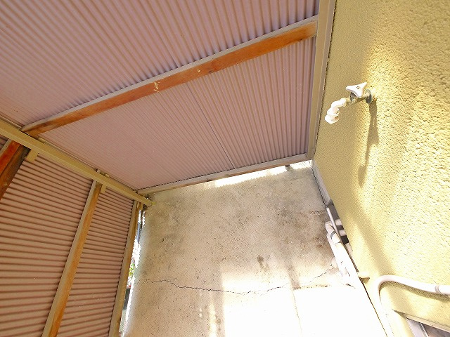 ルーラル登Bの設備|洗濯置き場