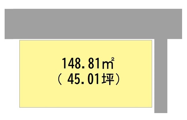 和歌山市栄谷・土地・27556の区画図