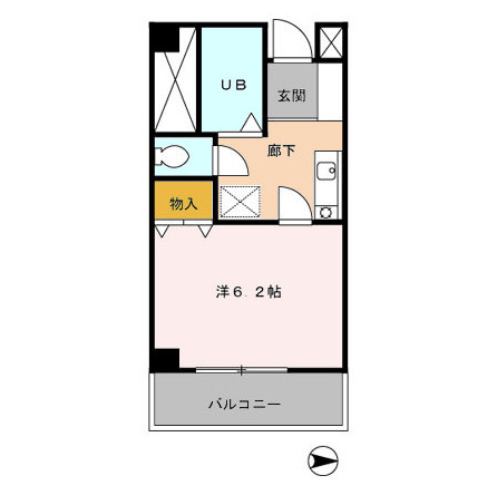 G・MウエストハイツＡの間取り