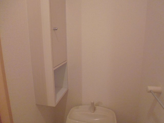 ファインハウスＡのトイレ|トイレ棚