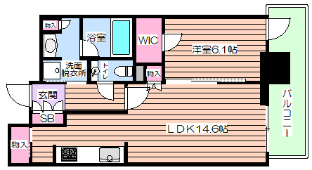 【間取り】 | グランドメゾン新梅田タワー