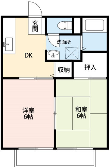 【間取り】 | メゾン宝佳B