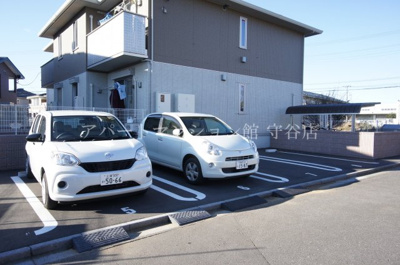 【駐車場】 | D-roomきぬの里B | 駐車場