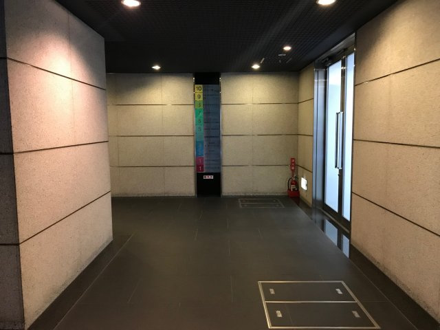 パークサイド１のエントランス