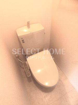 【トイレ】 | カーザ　セレーナ　Ｂ | 清潔感のあるトイレです