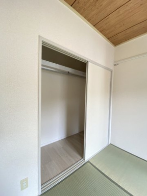 【収納】 | ベルジュ大倉山【SHM】 | 南向き和室6帖のお部屋にあるクローゼットです♪