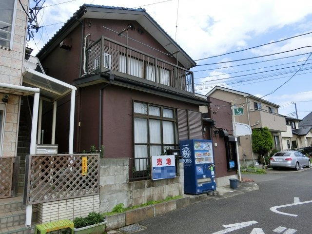 習志野市実籾２丁目　売地　角地の外観
