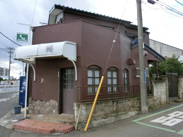 習志野市実籾２丁目　売地　角地の外観