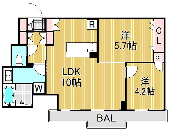 【間取り】 | レジディア西小山