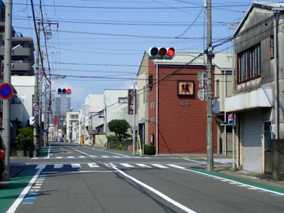 【前面道路含む現地写真】 | 葵区川越町