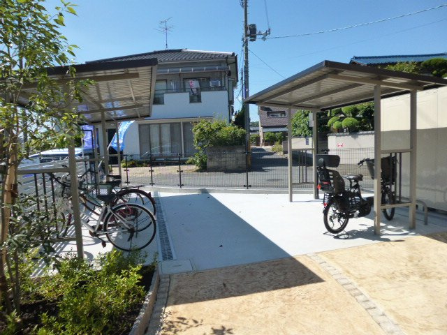 パークサイドレジデンスのその他共用部分|自転車置き場
