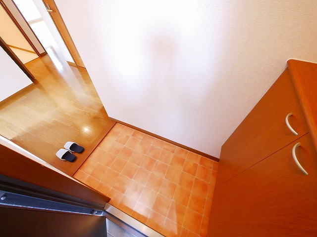 グランメール州見台　Ｂ棟の玄関|ゆったりとした玄関です