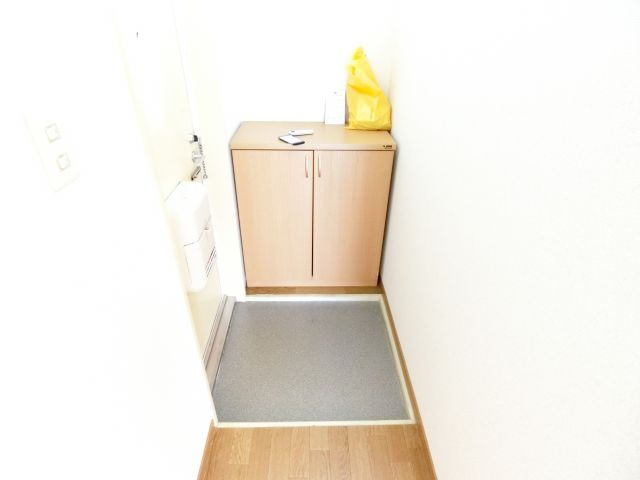 ドリームハイツB棟の玄関
