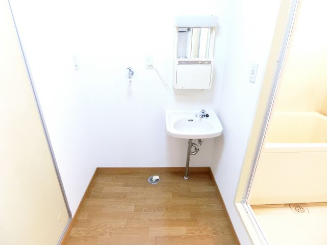 ドリームハイツB棟の洗面所