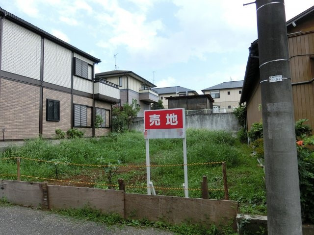 習志野市本大久保３丁目　売地　約４５坪の整形地　建築条件なしの外観