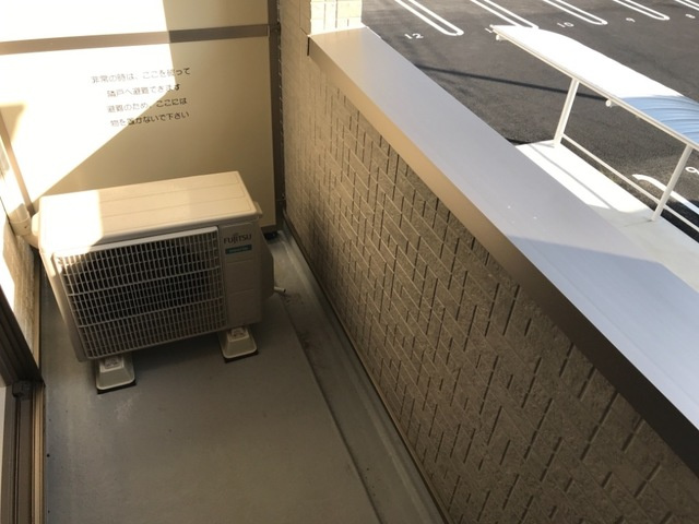 ZEUS茂原Ⅰのバルコニー