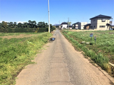 【前面道路含む現地写真】 | つくば市西高野