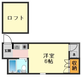 勝嬉ハウスの間取り