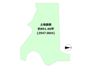 宝塚市雲雀丘2丁目売土地の間取り