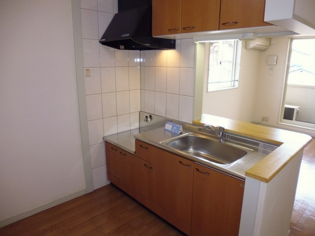 プロニティーテラスのキッチン|ガスコンロ設置可