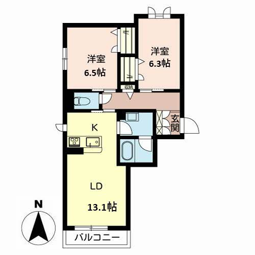 Hooper　Houseの間取り
