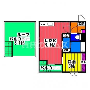 【間取り】 | ＧＲＡＮＤＴＩＣ　ＦＥＴＥ | ＧＲＡＮＤＴＩＣ　ＦＥＴＥの間取り