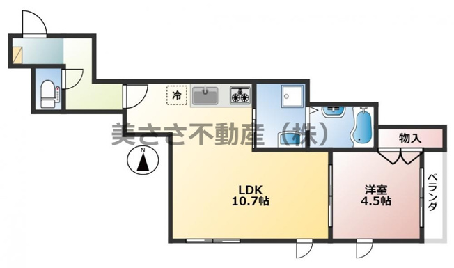 【間取り】 | マンション国母