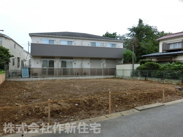 習志野市谷津２丁目　売地　約４２坪　更地　整形地　建築条件なし　公道面の外観