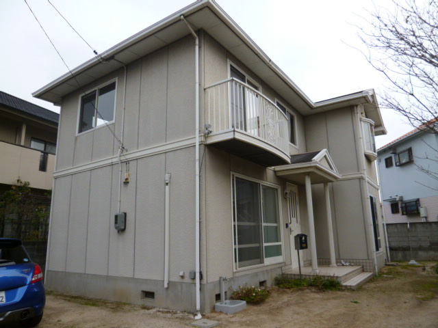 倉敷市川入の一戸建ての外観