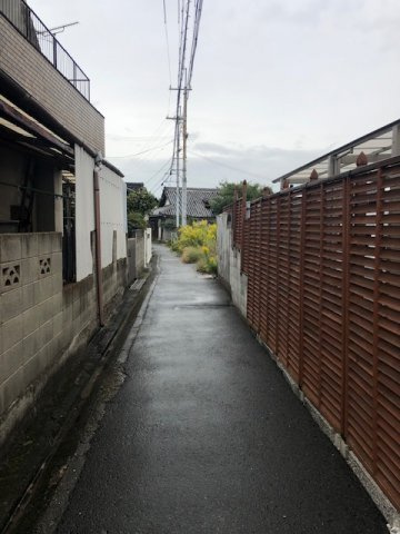 和歌山市狐島・土地・56550の前面道路含む現地写真