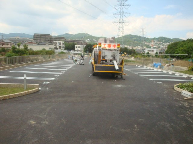 シャーメゾン山本丸橋Ｂ棟の駐車場