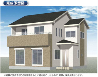【外観パース】 | 外観パースです