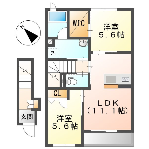 エターニアの間取り