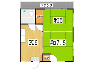 【間取り】 | 大田アパート