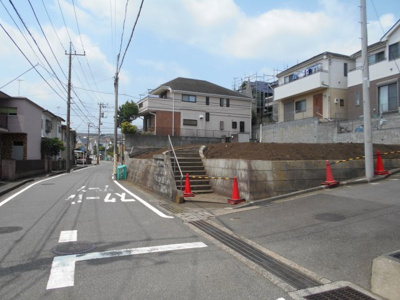 【前面道路含む現地写真】 | 旭区笹野台3丁目売地