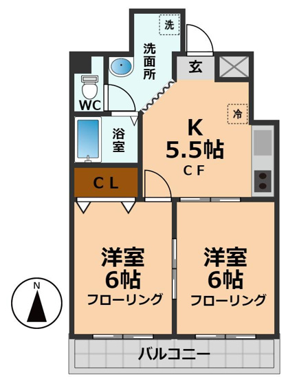 【間取り】 | 千代田マンション浜田山